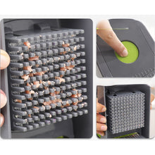 Multifunctional Kitchen Vegetable Slicer Dicer Cutter With 8 Blades_4