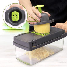 Multifunctional Kitchen Vegetable Slicer Dicer Cutter With 8 Blades_5
