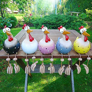 Outdoor Statue Garden Sculpture Resin Rooster Decor_17