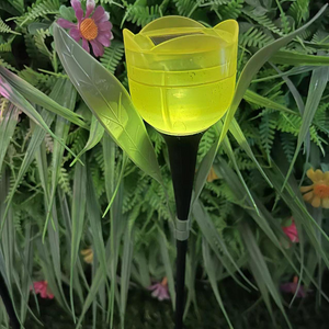 Tulip-Shaped Garden Solar Lights_15