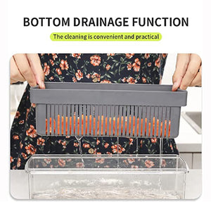 Multifunctional Kitchen Vegetable Slicer Dicer Cutter With 8 Blades_13