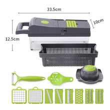 Multifunctional Kitchen Vegetable Slicer Dicer Cutter With 8 Blades_14