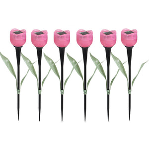 Tulip-Shaped Garden Solar Lights_27