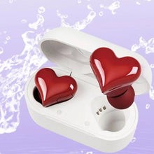 Wireless Bluetooth Heart Style Earphones - USB Rechargeable_8