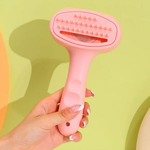Pet Hair Detangler Remover Creative Grooming Brush- USB Rechargeable_4