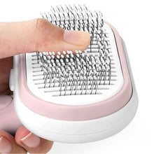Self-Cleaning Slicker Brush Pet Grooming Brush with Massager_10