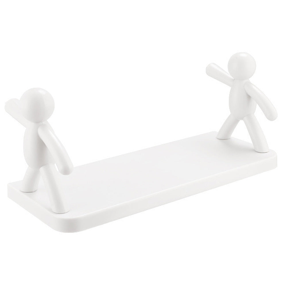 Wall-Mounted Human-Shaped Guardrail Hook Storage Rack_1