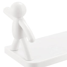 Wall-Mounted Human-Shaped Guardrail Hook Storage Rack_2