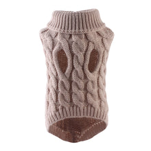 Winter Warm Pet Soft Turtleneck Knitted Sweater_9