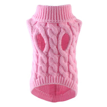 Winter Warm Pet Soft Turtleneck Knitted Sweater_11