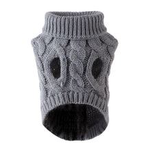 Winter Warm Pet Soft Turtleneck Knitted Sweater_13
