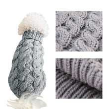 Winter Warm Pet Soft Turtleneck Knitted Sweater_1