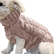 Winter Warm Pet Soft Turtleneck Knitted Sweater_3