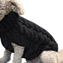Winter Warm Pet Soft Turtleneck Knitted Sweater_5