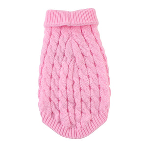 Winter Warm Pet Soft Turtleneck Knitted Sweater_6