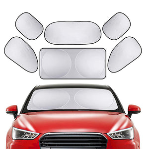 Folding Auto UV Protection Car Window Sunshade Cover_0