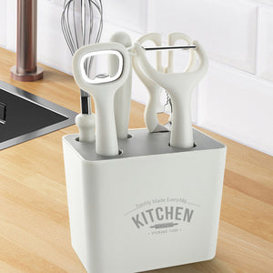 6 pcs Durable Stainless Steel Peeler and Cutter Kitchen Tool Set_3