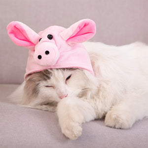 Funny Warm Earmuffs Pet Headgear_3