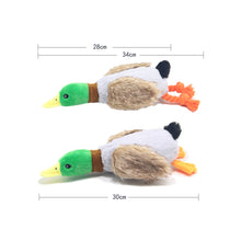 Cute Plush Duck Squeak Dog Toy_8