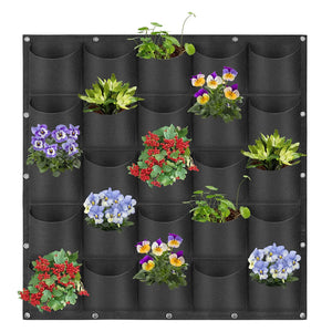 Wall Hanging Pocket Planting Bags Vertical Succulent Plant Pots_15