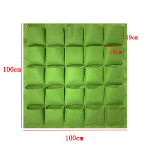 Wall Hanging Pocket Planting Bags Vertical Succulent Plant Pots_16