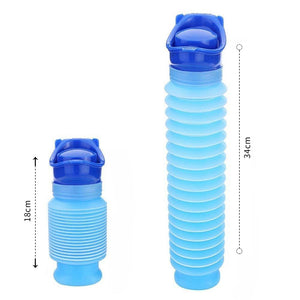 750ml Foldable Car Urinal Portable Toilet for Long Road Trips_6