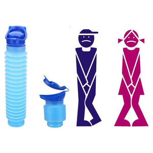 750ml Foldable Car Urinal Portable Toilet for Long Road Trips_9