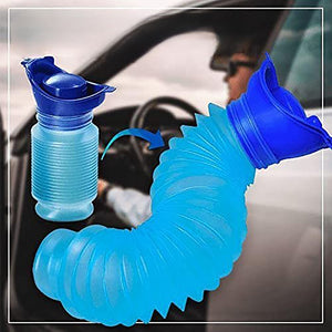 750ml Foldable Car Urinal Portable Toilet for Long Road Trips_11