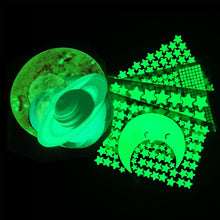 525 Pcs Luminous Solar System Glow in the Dark Wall Ceiling Stickers_10