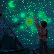 525 Pcs Luminous Solar System Glow in the Dark Wall Ceiling Stickers_11