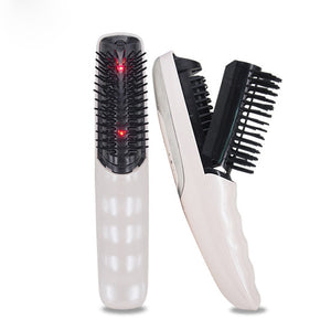 Laser Hair Growth Treatment Infrared Comb Massager Battery Powered_2