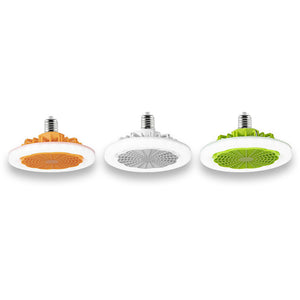 Remote Control Enclosed Low Profile LED Ceiling Fan_1