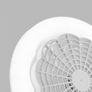 Remote Control Enclosed Low Profile LED Ceiling Fan_3