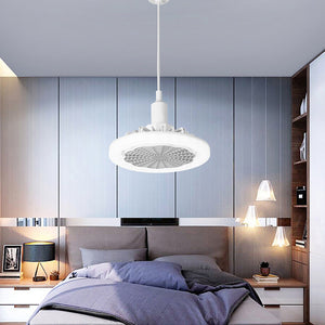 Remote Control Enclosed Low Profile LED Ceiling Fan_7