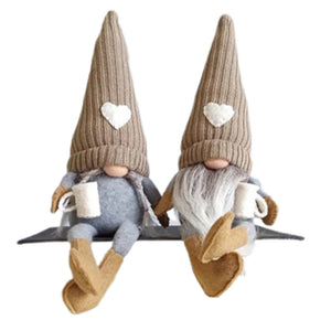 Adorable Coffee Gnome Plush Doll_0