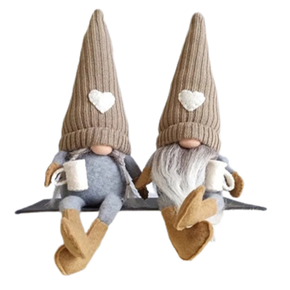 Adorable Coffee Gnome Plush Doll_0