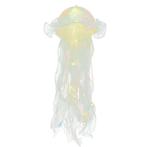 Hanging Jellyfish LED Decorative Lamp DIY Party Backdrop Decor_16