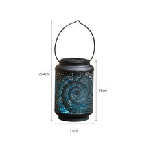 Outdoor Metal Hanging Solar Lantern_9