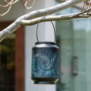 Outdoor Metal Hanging Solar Lantern_4