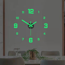 40cm Frameless Modern DIY 3D Wall Clock_3