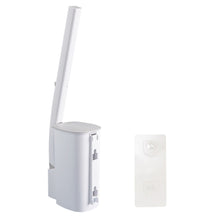 Wall-Mounted Toilet Brush Set with Storage Caddy and 8 Refill Heads_3