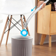 Wall-Mounted Toilet Brush Set with Storage Caddy and 8 Refill Heads_8