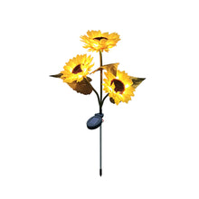 Outdoor Sunflower Solar Garden Stake Lights_11