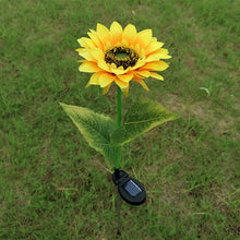 Outdoor Sunflower Solar Garden Stake Lights_5