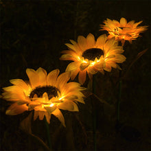 Outdoor Sunflower Solar Garden Stake Lights_6