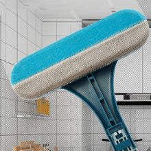 Wet and Dry Double Sided Cleaning Scraper Window Glass Cleaning Brush_8
