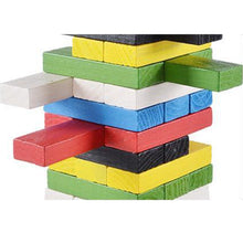 48pcs Colorful Wooden Tumble Tower Deluxe Stacking Game_5