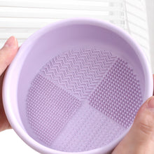 2 in 1 Makeup Brush Silicone Cleaning and Drying Scrubbing Bowl_10