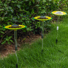 Outdoor Sunflower Solar Bird Feeding Tray_11