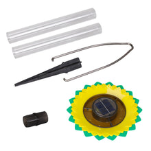Outdoor Sunflower Solar Bird Feeding Tray_2